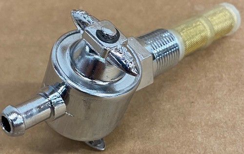 62125-55BC Harley Davidson Chrome Wing Fuel Filter Petcock Tube 1955-1974 (107 - Picture 3 of 7