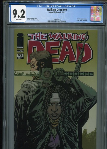 Walking Dead #92 (First "Jesus") CGC 9.2 WP
