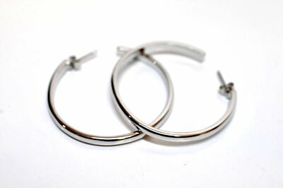 Damen Ohrringe Creolen Sterling-Silber 925/1000 Ohrschmuck 17-ES7234/449