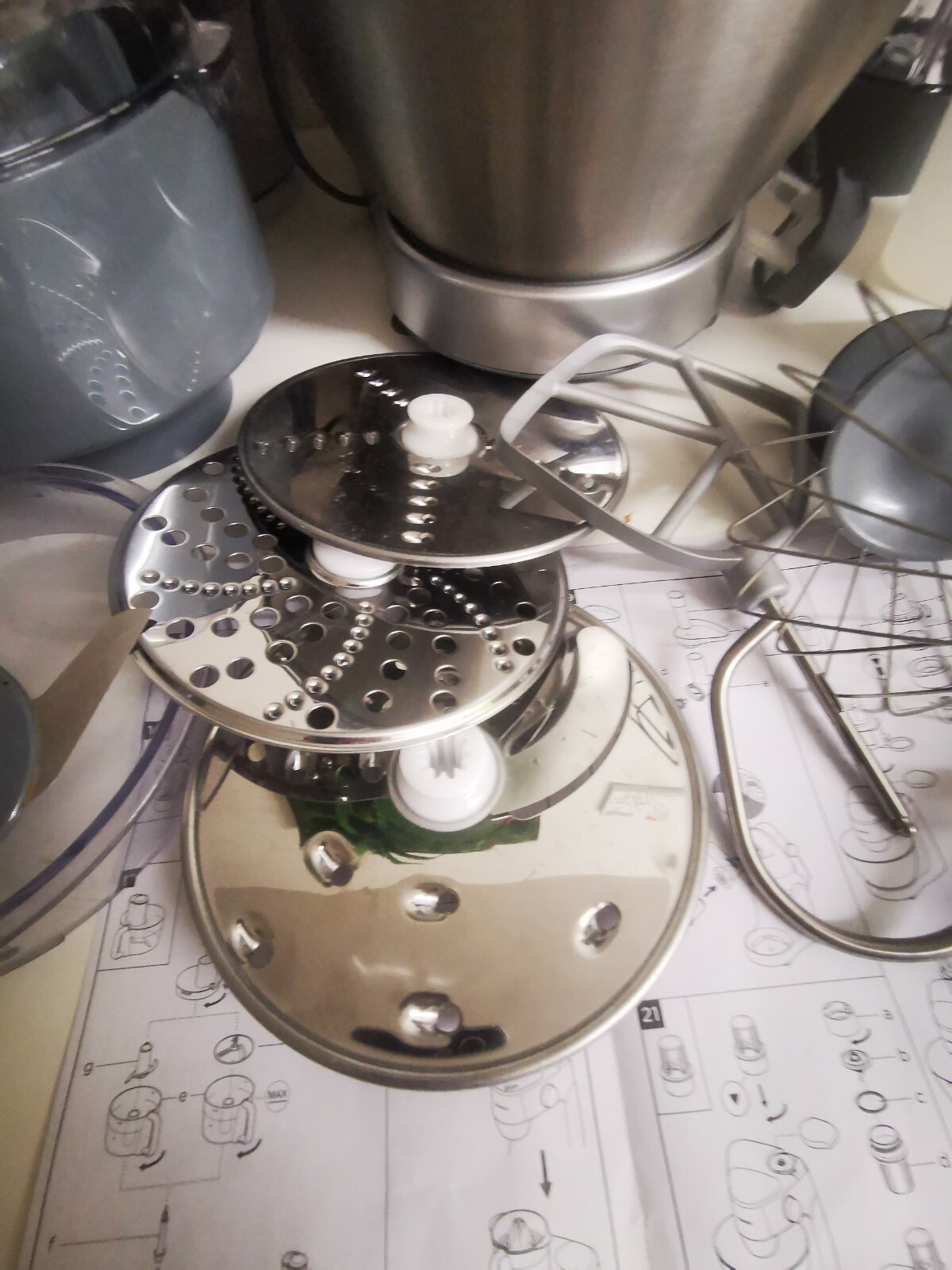 Kenwood Prospero KHC29.N0SI 6in1 compact Stand Mixer Kitchen Machine