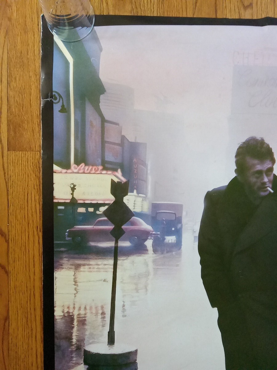 Rare Original James Dean Painted By Helnwein Boulevard Of