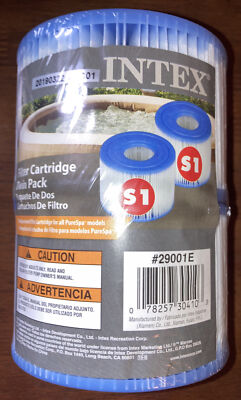Intex PureSpa Type S1 Easy Set Pool Filter Cartridges - 29001E (4 Count)