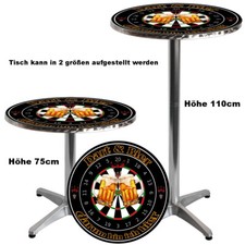 Sch&ouml;ner  " Stehtisch - Bistrotisch Dart - Bier Dartscheibe / Dartpfeile   "
