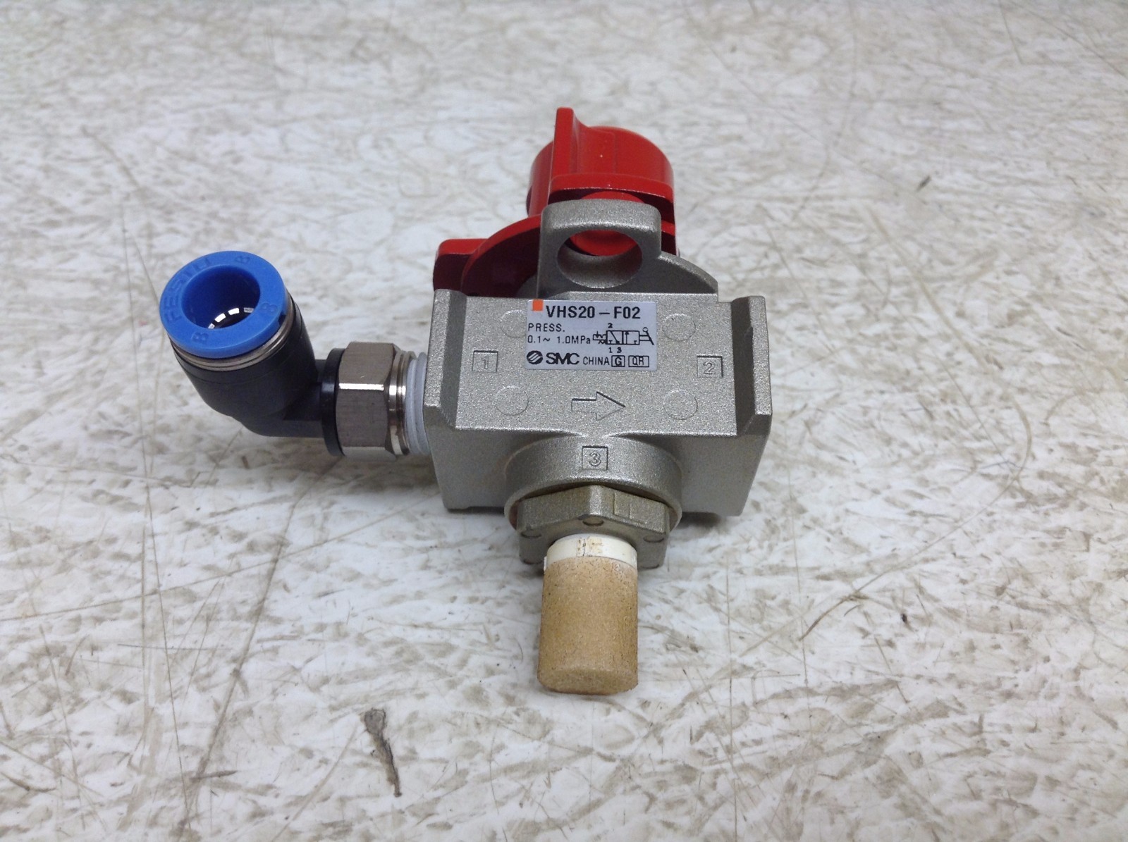 SMC VHS20-F02 Pneumatic Lockout Shut Off Valve VHS20F02 | eBay