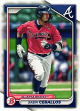 2024 Bowman #BP-130 Sabin Ceballos Prospects