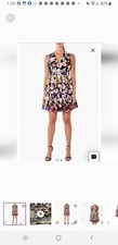 Nwt Endless Rose Tiered Embroidered Velvet Fit Flare Minidress large size