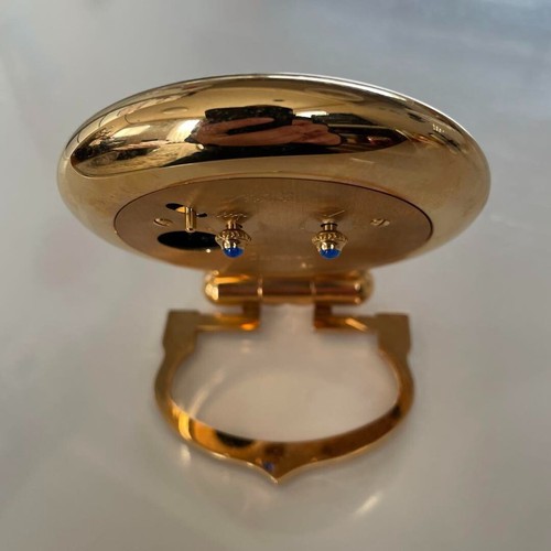 Cartier must de Cartier Colisee Travel Clock Desk Clock Table Clock - Picture 12 of 14