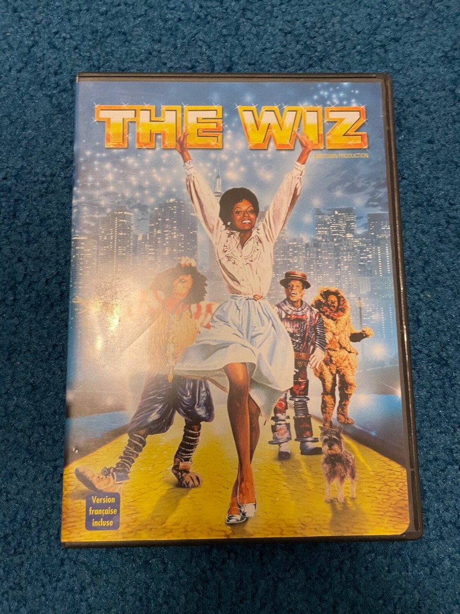 DVD The Wiz Musical Diana Ross Michael Jackson Nipsey Russell Ted