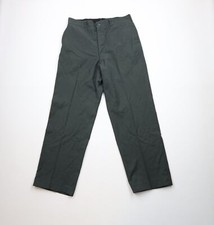 Vtg 60s Vietnam War Mens 36x32 Class 3 Army Green Wool Wide Leg Trousers Pants