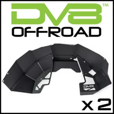 DV8 Offroad INFEND-05FB Front Inner Fender Liners PAIR fit 2021-2024 Ford Bronco
