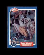 Bobby Mitchell Signed 1988 Swell Greats Washington Autograph