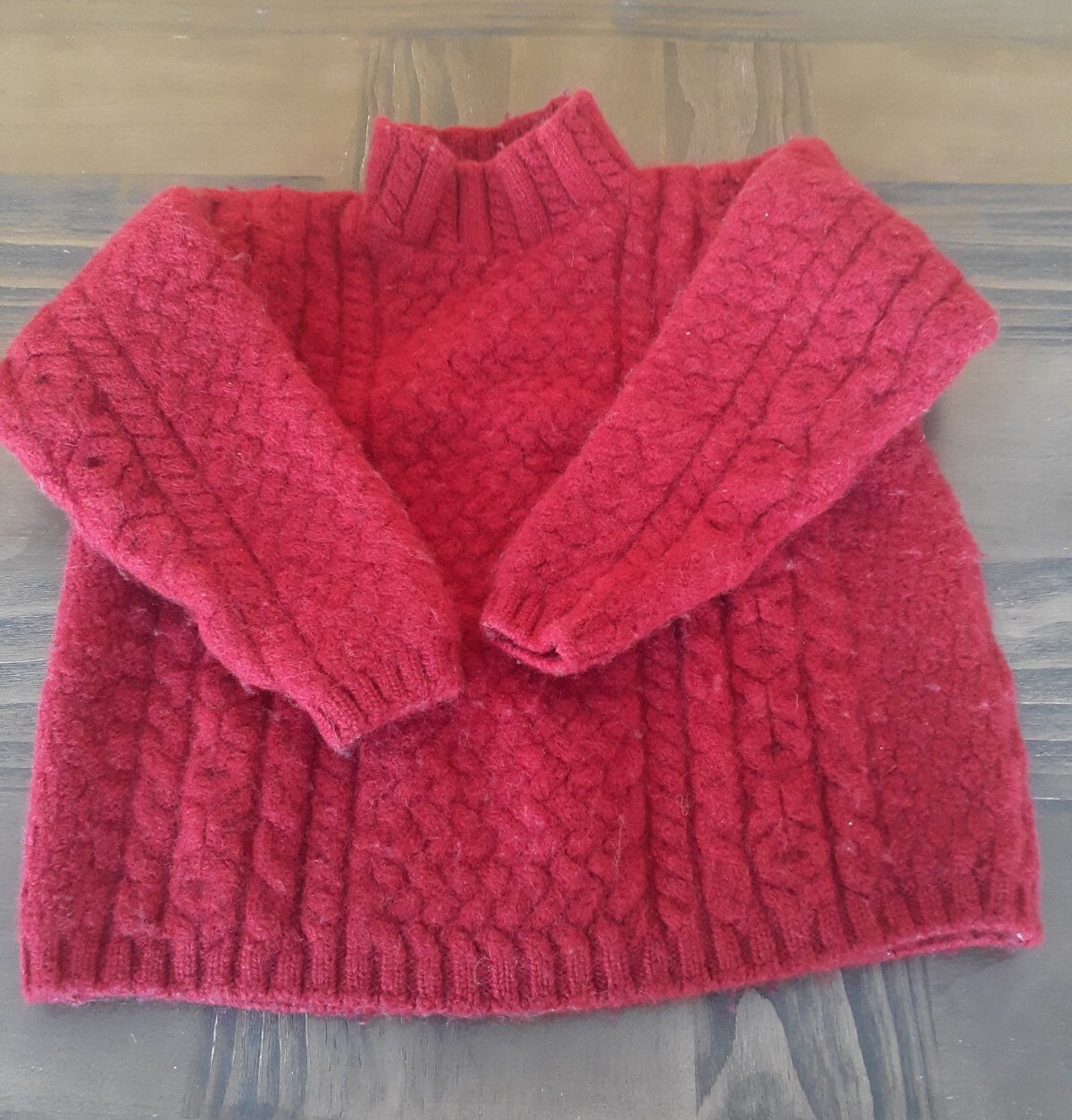 Callan Country Collection Merino Wool Cable Fisherman… - Gem