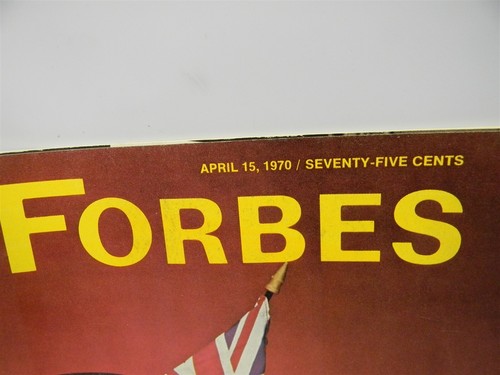 Forbes Magazine - April 15, 1970 - 7B10 - #10 - Imagen 2 de 12