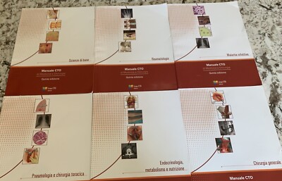 Espanol Medicina Lot Of 6 - CTO Manuals Of Medicine And Surgery