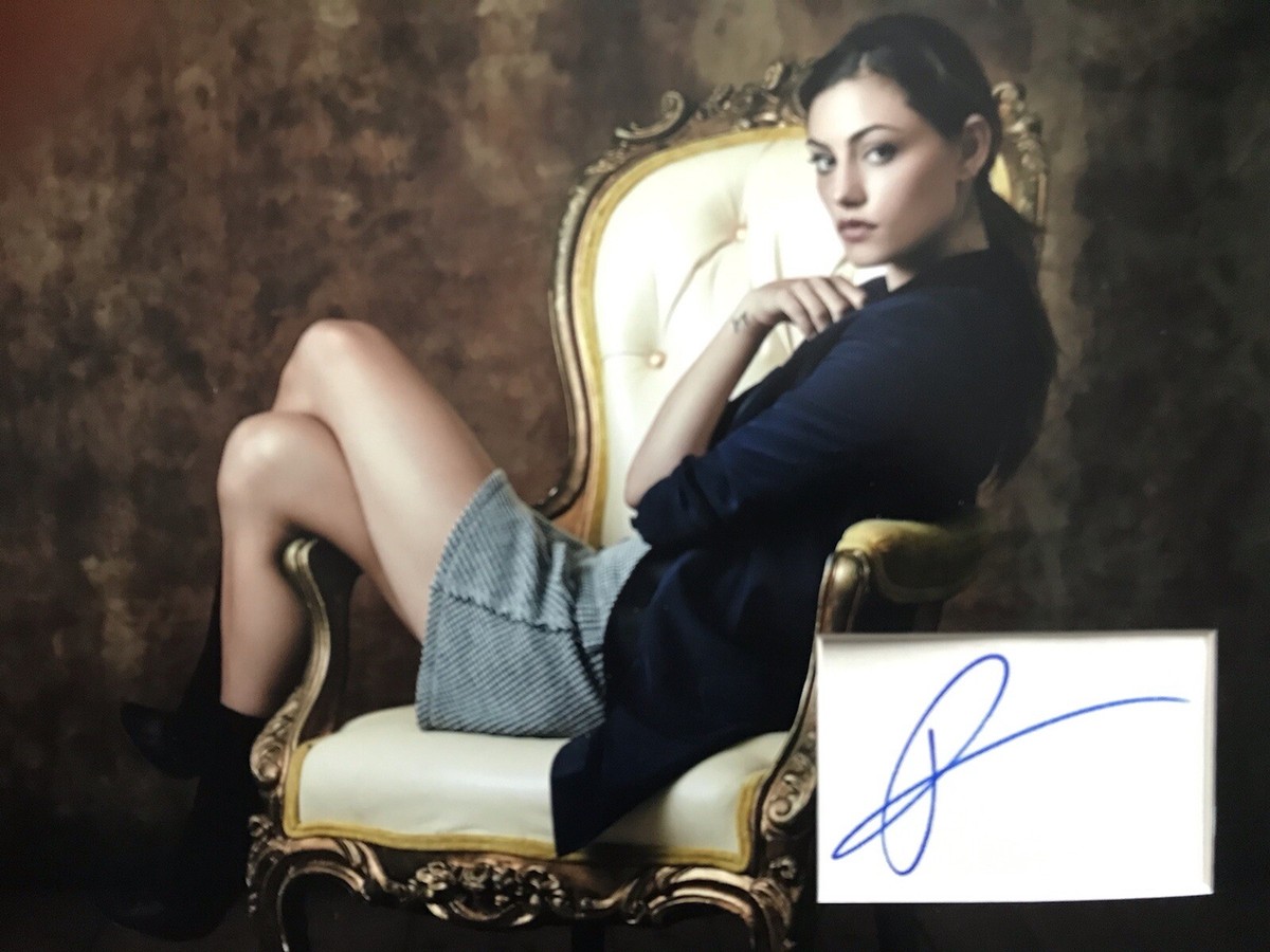 phoebe tonkin vampire diaries/the originals 16 x 12 signed card | eBay