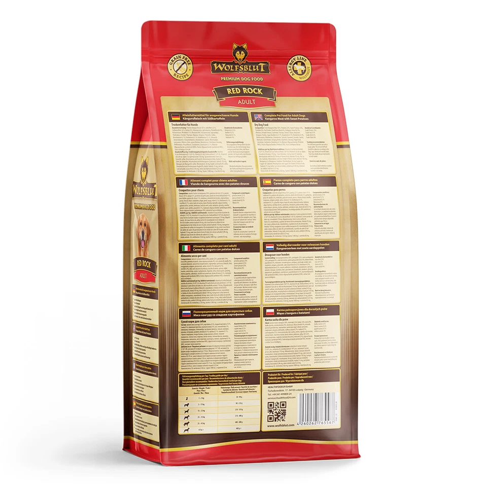 Wolfsblut - Red Rock Adult - 2 kg - Hundefutter - Bild 3 von 4