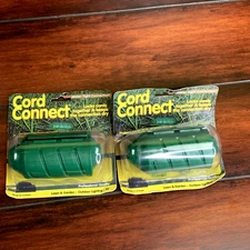 Farm Innovators INC Model CC-2 Connect Water-Tight Cord Lock-Green, Pack of 2X