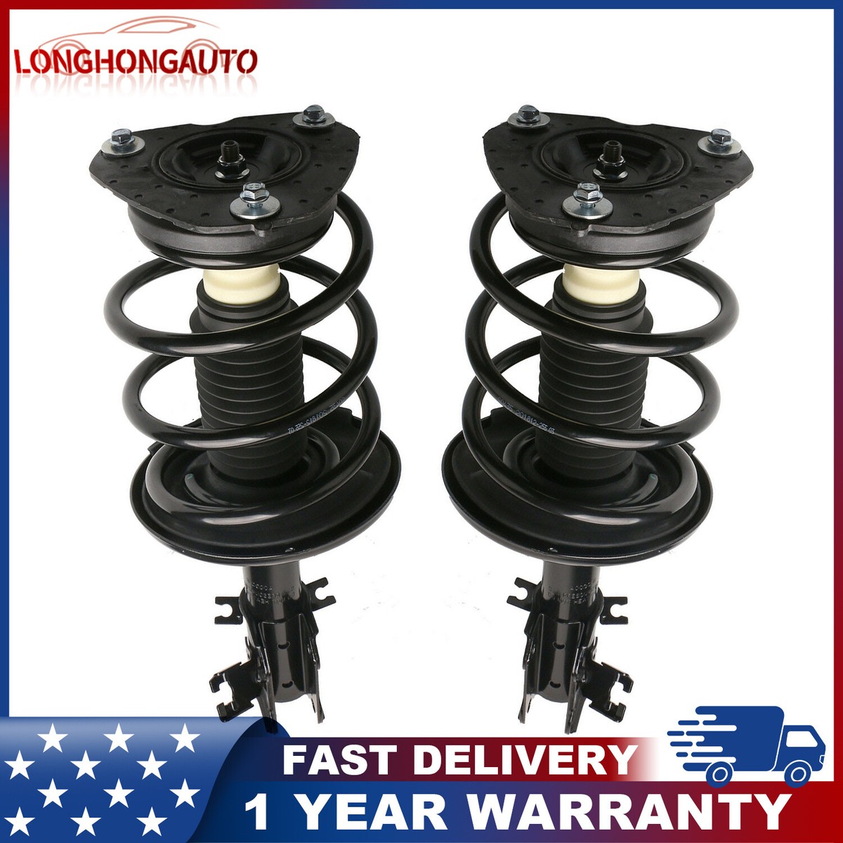 Front Complete Shocks Struts Spring Assembly For 2007-2012