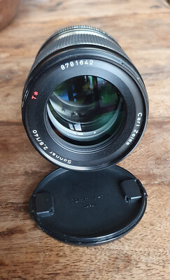 Carl Zeiss Sonnar 140mm f/2.8 T* Lens for Contax 645 Medium Format
