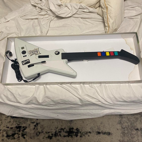 Guitar Hero Xplorer in Collectible Box (Tested, works) with Strap & USB