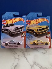 2019 Hot Wheels (Lot of 2) ‘65 Mustang 2+2 Fastback FYD08 & FYG74 Muscle Mania