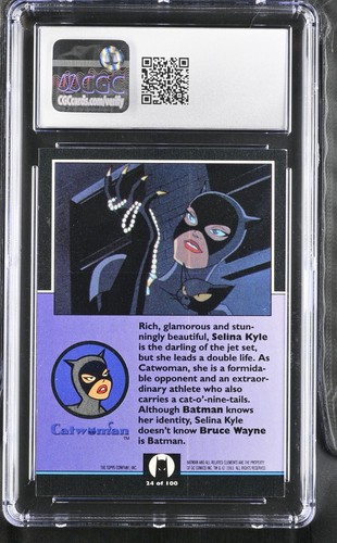 1993 Topps Batman the Animated Series CGC graded cards You Pick - Picture 20 of 43