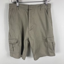 Eddie Bauer School Boys Khaki Tan School Uniform Shorts Size 16