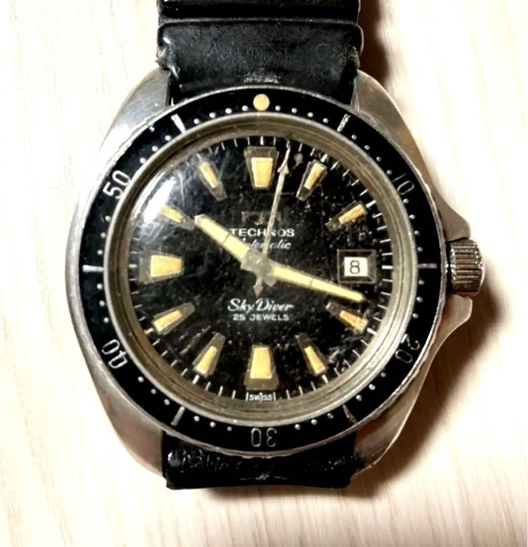 Technos Sky Diver 25Jewels 10744 Vintage | eBay Technos Sky Diver 25Jewels 10744 Vintage | eBay