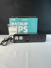 SKE Smart Key Energy VL425 Black Compact Size Battery Backup UPS