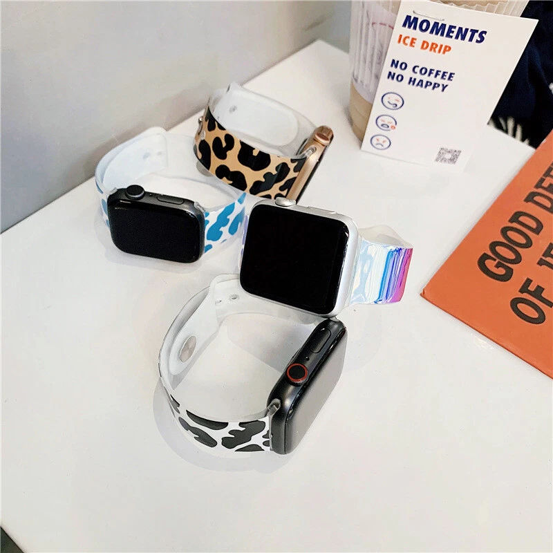 Cow print online apple watch