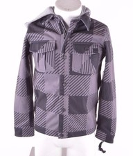 NWT YOUTH VOLCOM PAGODA FLANNEL SNOWBOARD JACKET 100 M purple black