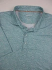 Mens XXL Johnnie O Polo Jersey Shirt Baylor SS  Golf floral hawaiian