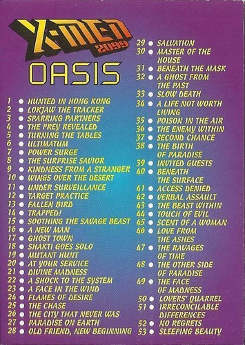 X MEN 2099 OASIS BASE / BASIC CARDS 1 TO 90 BY FLEER / SKYBOX 1997 CHOOSE - Picture 8 of 102