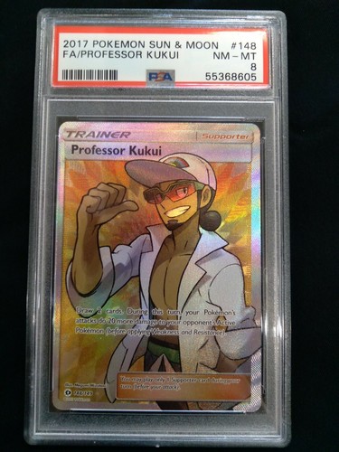 Professor Kukui graded PSA 8 for sale on eBay