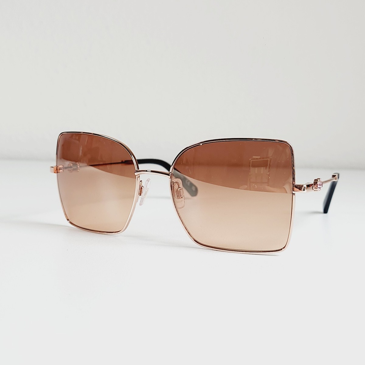SWAROVSKI SK353 33F ROSE GOLD OVER SIZE METAL SUNGLASSES  display picture 2