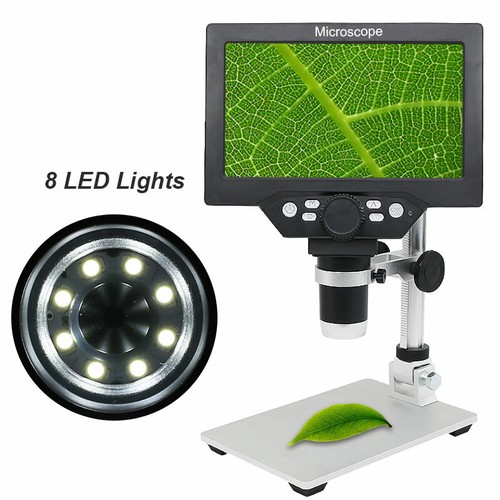 Microscopio digital portátil con pantalla LCD 1-1200X zoom continuo para inspección de PCB - Imagen 2 de 9
