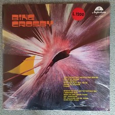 BING CROSBY LP Vinile 12" 33 GIRI SIGILLATO ITALIA 1973 - NLP 11007