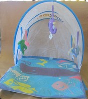Aqua Leisure Sun Smart Baby Play Mat With Sunshade With Toys Aqua Leisure Sun Smart Baby Play Mat With Sunshade With Toys