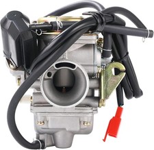 PowerMotor PD24J Carburetor for 4-Stroke GY6 125cc 150cc ATV Go Karts Scooter Mo