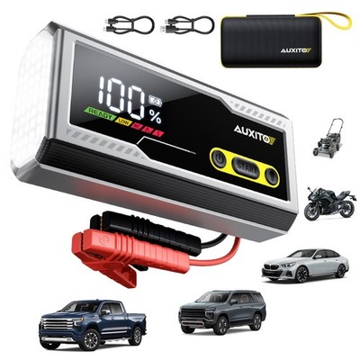 Jump Starter 6000A, 12V Car Battery Jump Starter, Up to All Gas & 12L Diesel Eng