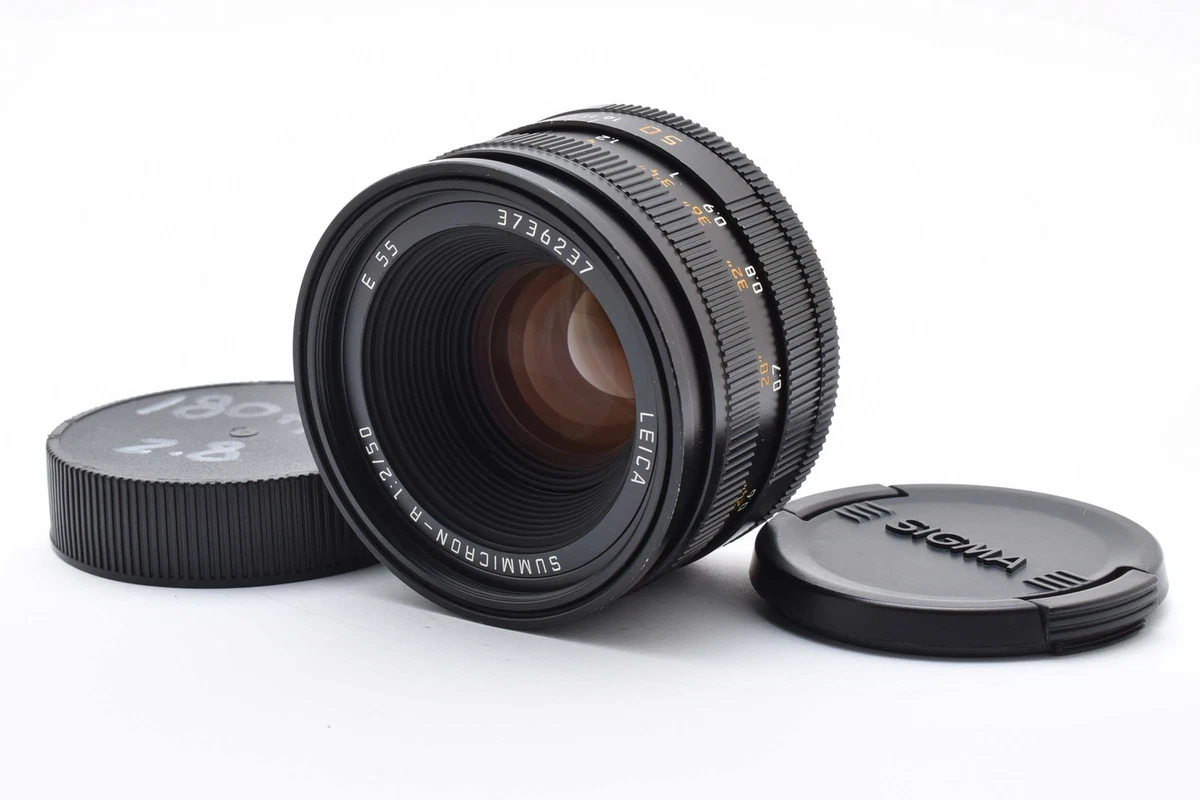 Leica SUMMICRON-R 50mm Focal Camera Lenses for sale | eBay