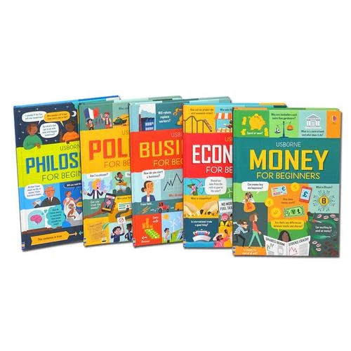 Usborne Big Subjects For Beginners 5 Books Collection Box Set (Money, Economics, - Image 3 of 3