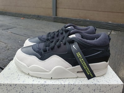Nike Air Jordan 4 RM Black Light Bone UK 6 EUR 40 US 7 FQ7939 001 Remastered