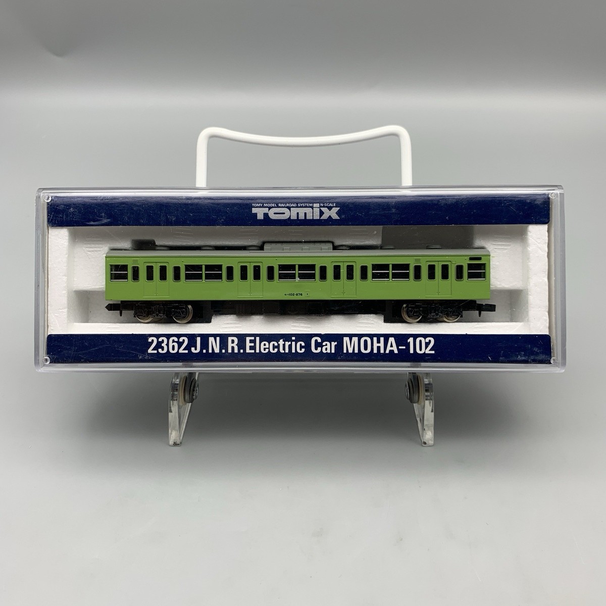 Tomix 2362 JNR Electric Car MOHA 102 Uguisu Green Tomy Japan RARE