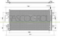 Prasco Kondensator, Klimaanlage U.A. FüR Audi, Seat, Skoda, VW