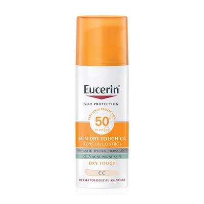 Eucerin Sun Dry Touch CC Acne Oil Control SPF 50+ PA+ 50ml