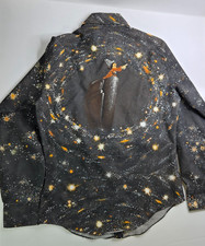 Disney's "Sorcerer's Apprentice Mickey" VINTAGE Disco Dress Shirt 1970's