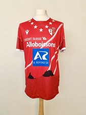 Sion FC 2022-2023 Home Cyprien match worn Switzerland France Football Club shirt