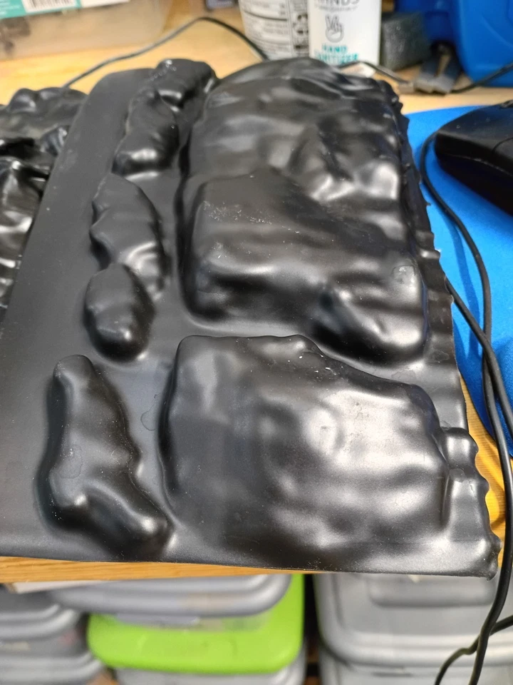 Moldes de roca para paisajes bosques escénicos moldes de roca de goma usados 3 diferentes Foto 2 de 4