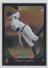 2011 Bowman Draft Chrome Refractor Charlie Furbush #37 0j6